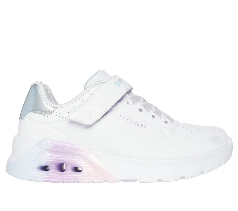 Skechers UNO Lite 2.0 – Vivid Metallic Sneaker Wit | 310435L_WMLT