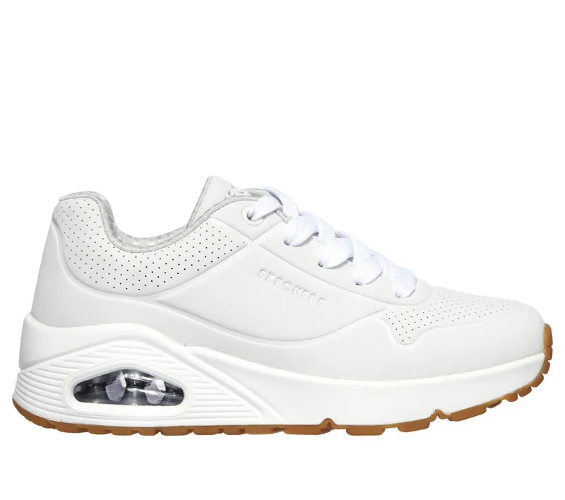 Skechers Uno – Stand On Air Sneaker Wit | 403674L_WHT
