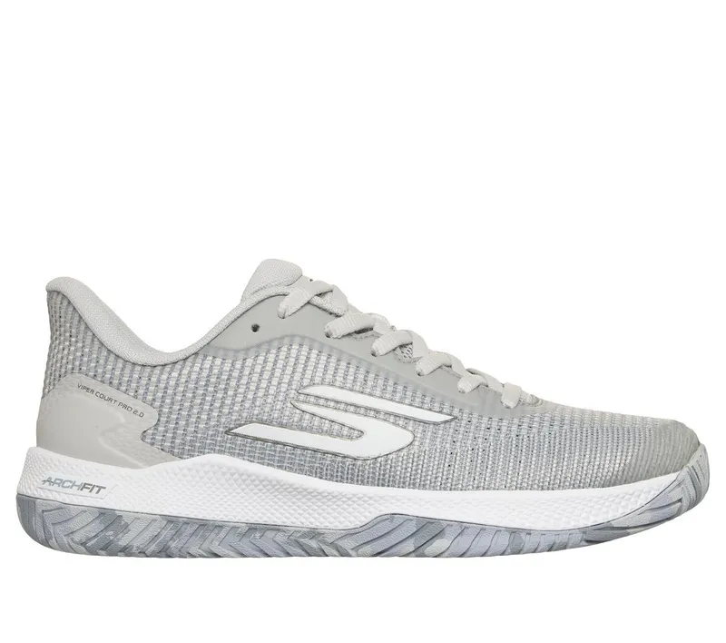 Skechers Viper Court Pro 2.0 Sneaker Licht Grijs | 172109C_LTGY