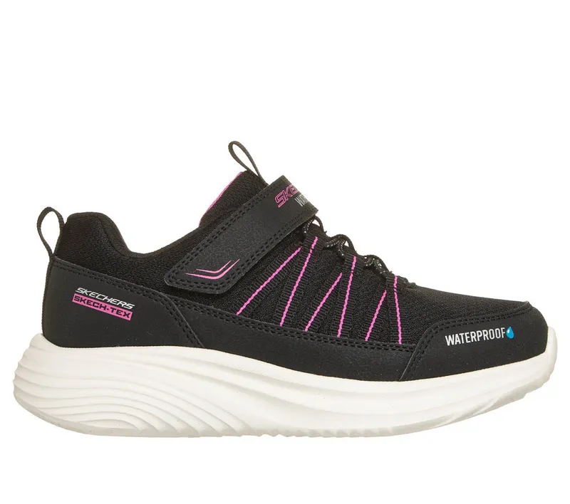 Skechers Waterproof: Bounder Pro – Aqua Step Sneaker Zwart/Heet Roze | 303484L_BKHP