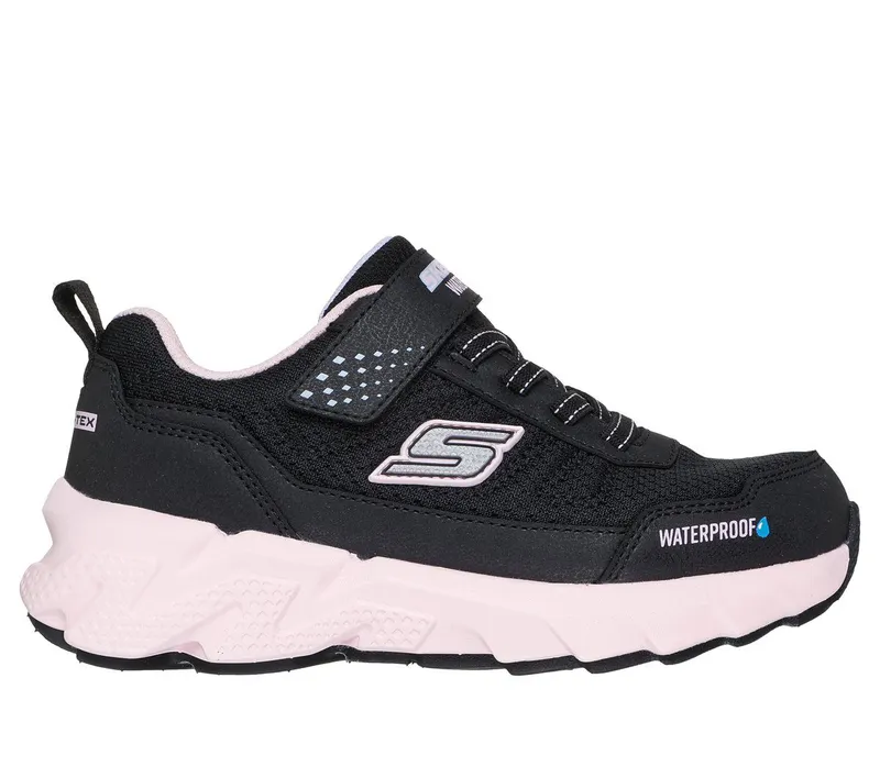 Skechers Waterproof: Elite Sport Tread – Camp Rage Sneaker Zwart/Licht Roze | 319260L_BKLP
