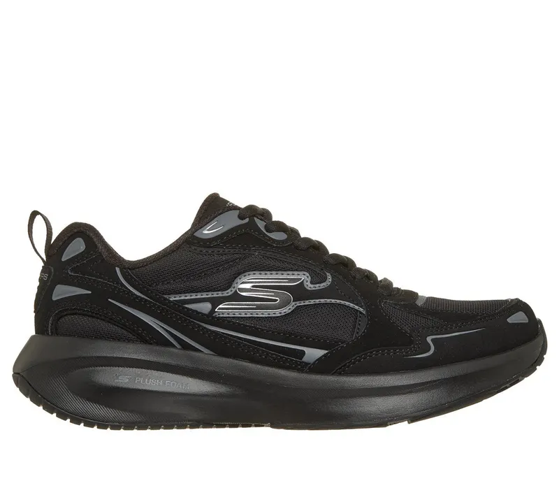 Skechers Waterproof: Plush Foam – Cool Mist Sneaker Zwart | 150575_BBK