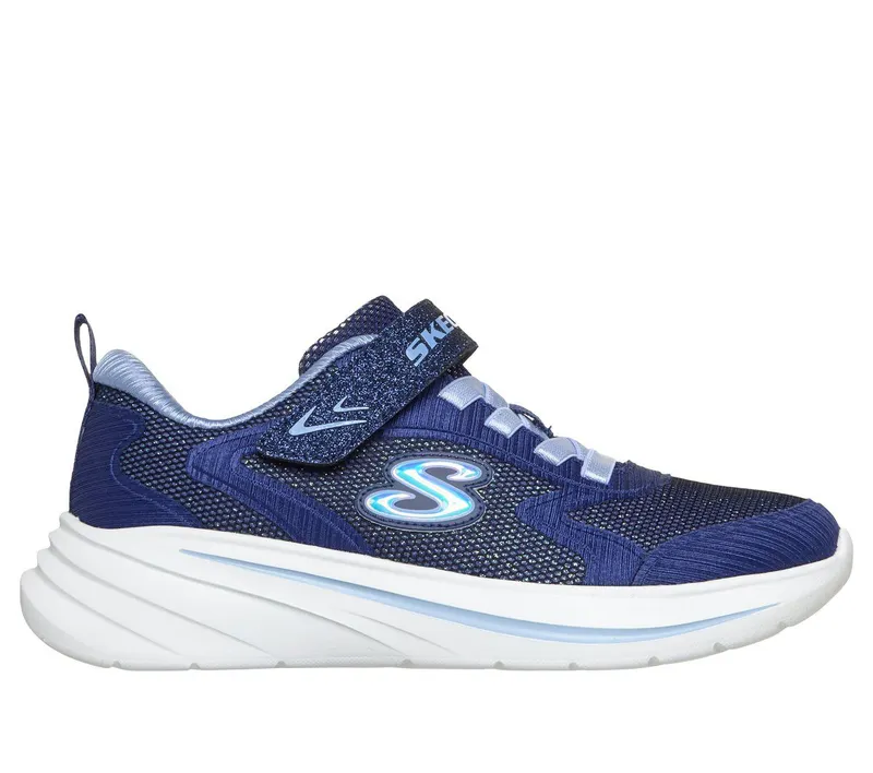 Skechers Wave 92 Sneaker Marine/Licht Blauw | 303557L_NVLB