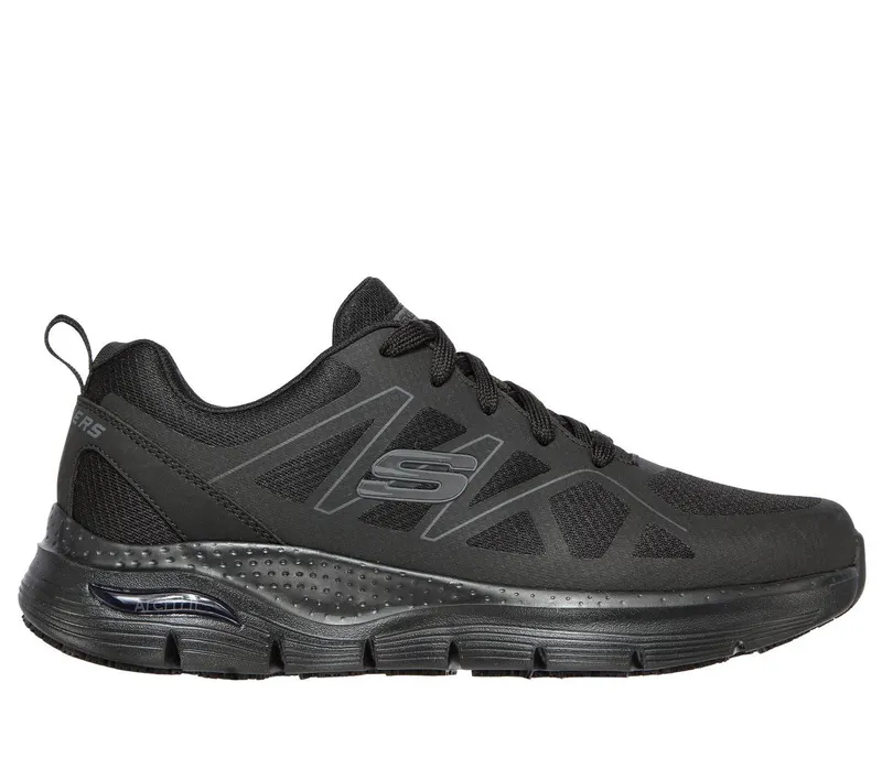 Skechers Work Slip-Resistant: Arch Fit – Axtell Sneaker Zwart | 200025EC_BLK