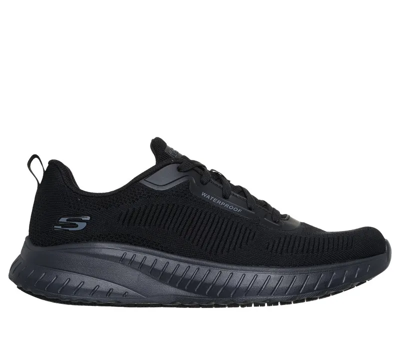 Skechers Work Waterproof Slip-Resistant: Squad Chaos Sneaker Zwart | 200308EC_BLK