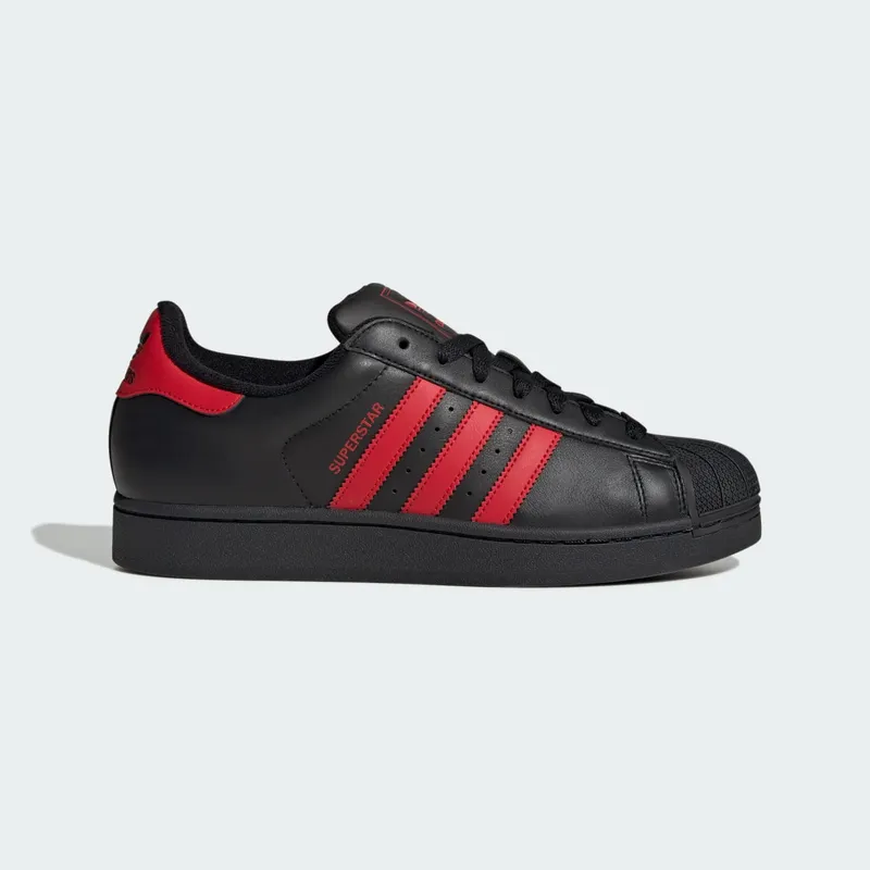 Adidas Superstar II “Black Better Scarlet” “Core Black / Better Scarlet / Core Black” | JQ2309