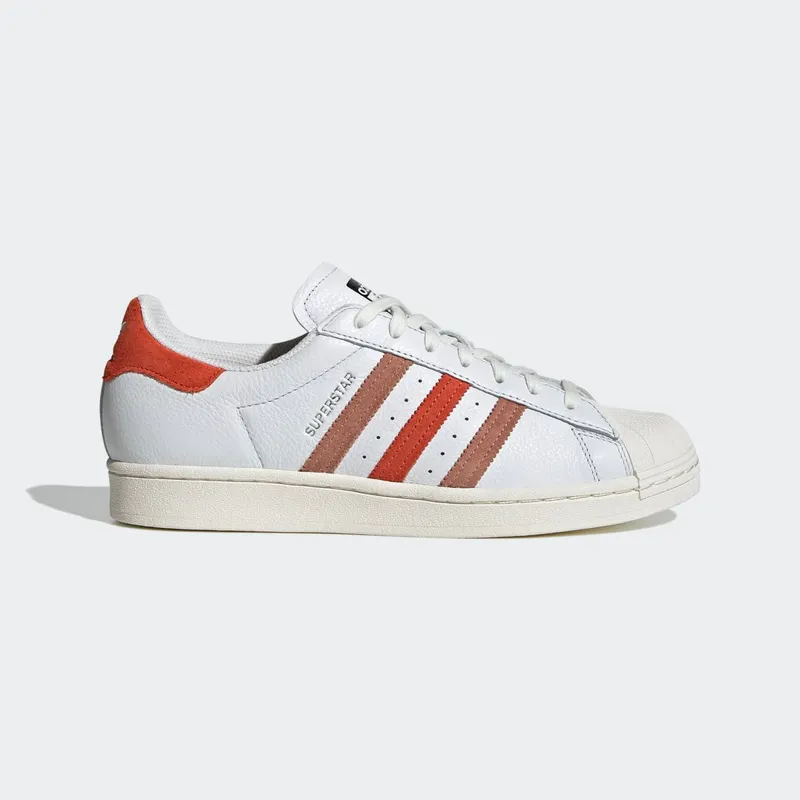 adidas Superstar Crystal White Preloved Red “Crystal White / Preloved Red / Clay Strata” | GZ9380