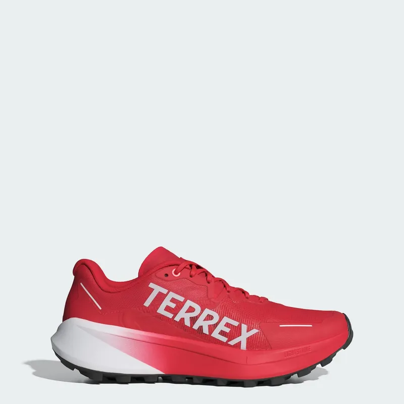 adidas Terrex Agravic 3 Trail Pure Ruby Dash Grey Cloud White | JR4030