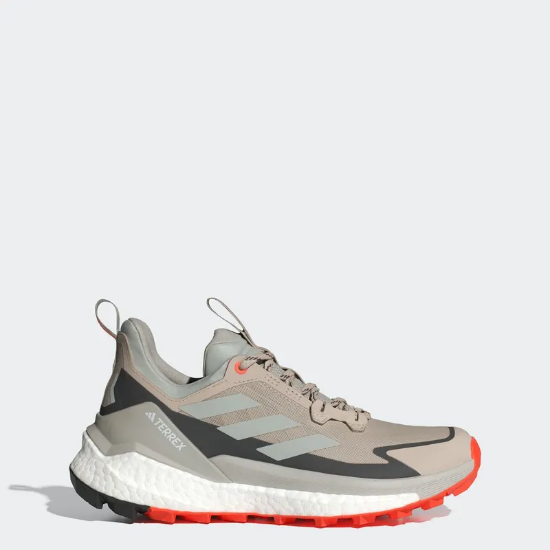 adidas Terrex Free Hiker 2.0 Low Wonder Beige Core Black Semi Impact Orange | IE5121