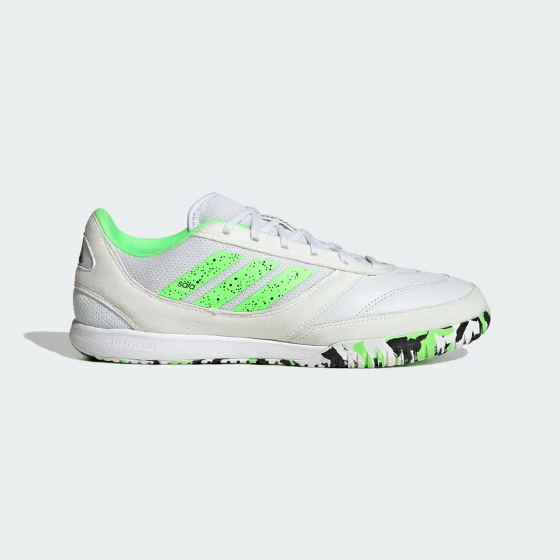 adidas Top Sala Competition 2 Indoor White Lime Burst Black “Cloud White / Lime Burst / Core Black” | JH6294