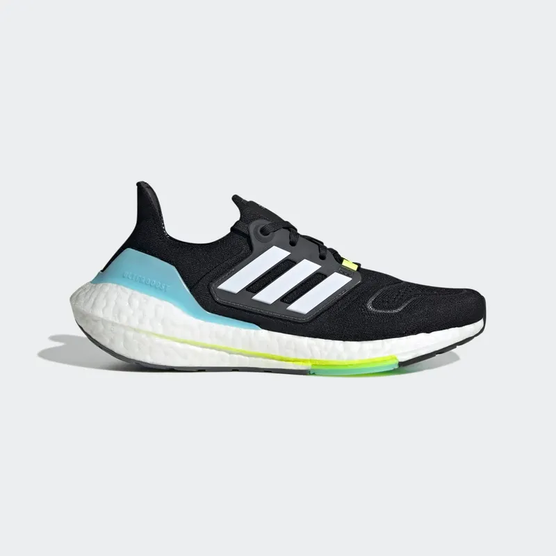 Adidas ULTRABOOST 22 “Black” “Core Black / Cloud White / Solar Yellow” | GX6658