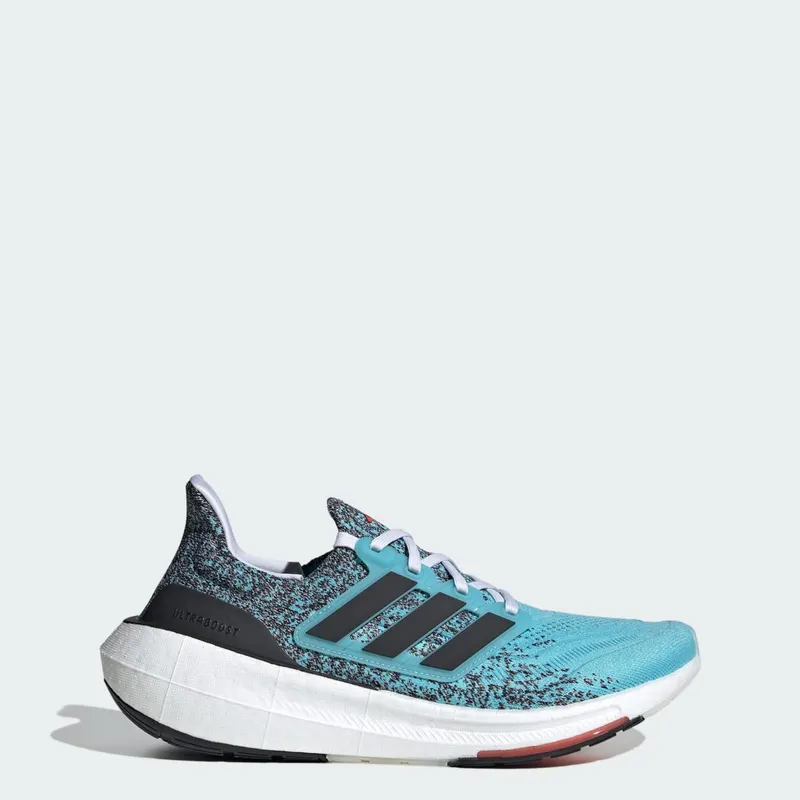 Adidas ULTRABOOST LIGHT “Black” “Light Aqua / Core Black / Bright Red” | IE1694