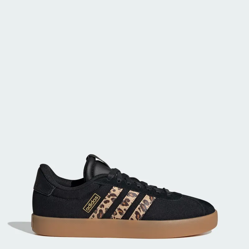 Adidas VL Court 3.0 Core Black / Shadow Brown / Matte Gold | JP5355