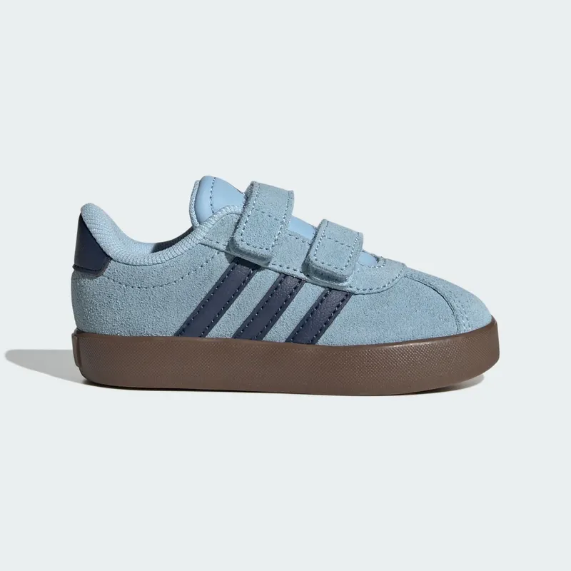 Adidas VL Court 3.0 Clear Sky / Night Indigo / Gum | KK4581