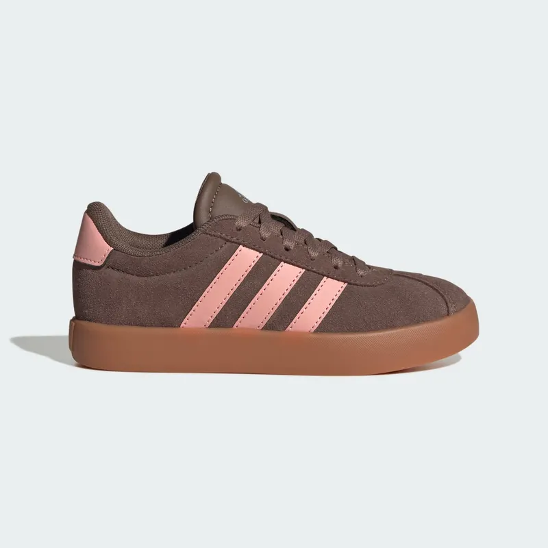 Adidas VL Court 3.0 Earth Strata / Semi Frozen Turbo / Amber Gum “Earth Strata/Turbo/Gum” | KK4547