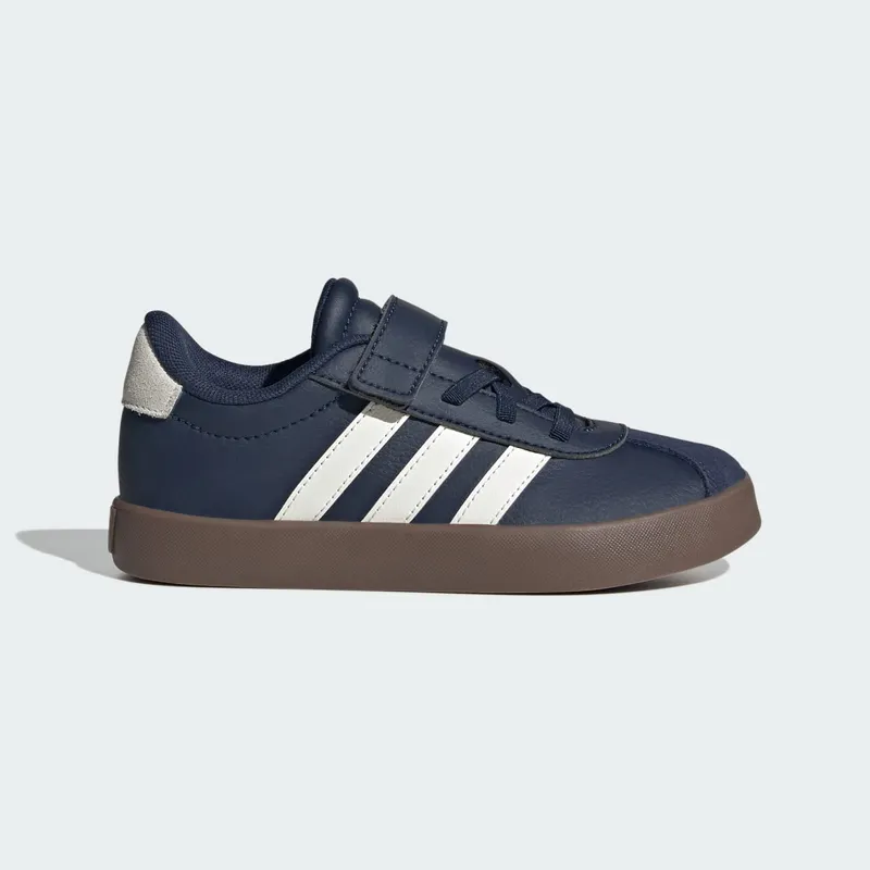Adidas VL Court 3.0 Skateboardschoenen Kids Night Indigo / Core White / Gum | KK4549
