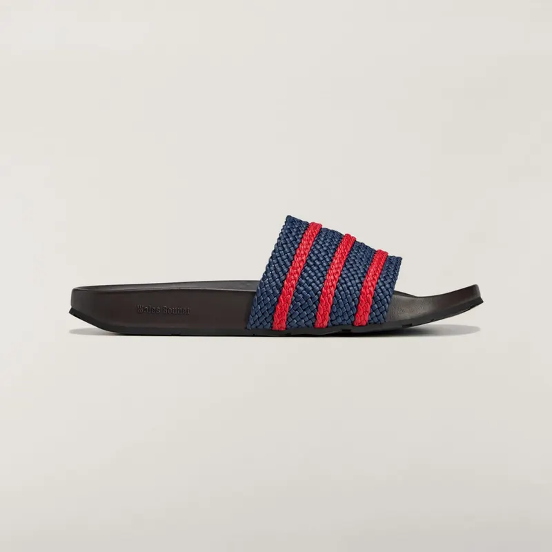 Adidas Adilette Slides “Wales Bonner Night Indigo Scarlet” “Black” | KI3388