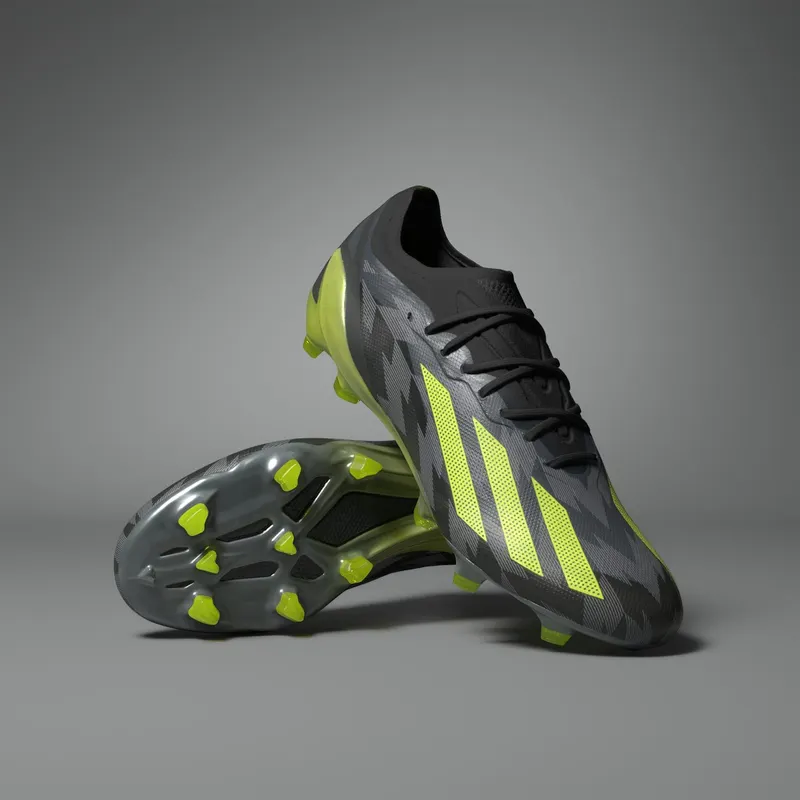 Adidas Crazyfast Injection.1 FG “Crazycharged Pack” “Core Black / Team Solar Yellow 2 / Grey Five” | IG0670