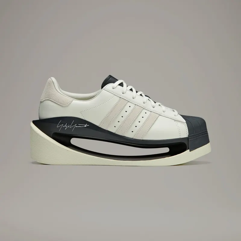 adidas Y-3 Gendo Superstar Off White Alumina Black | IF2030