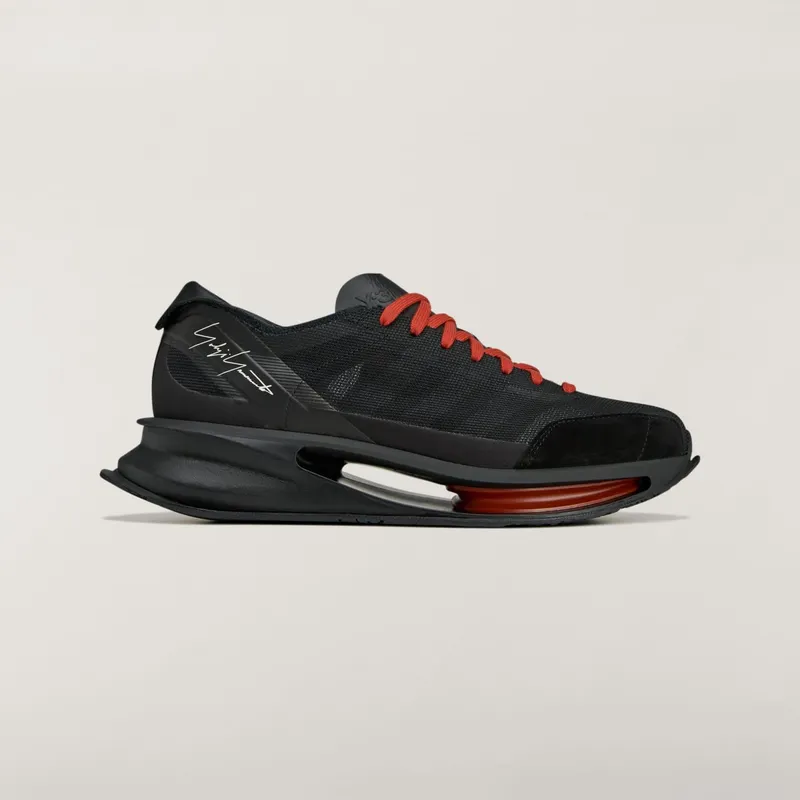 adidas Y-3 S-Gendo Run Black Tribe Orange “Black / Black / Tribe Orange” | JR4187