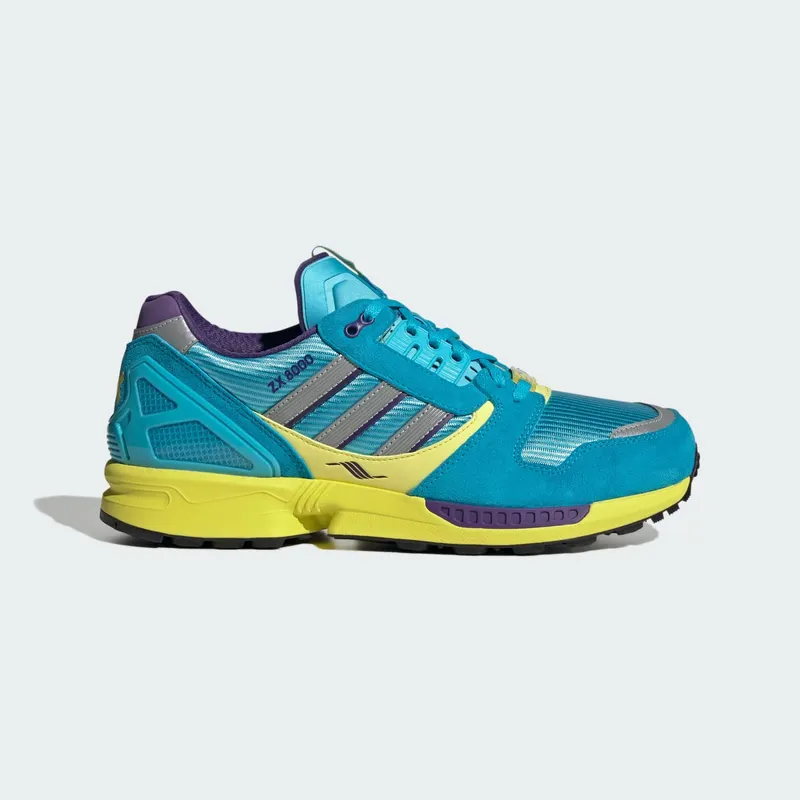 Adidas ZX 8000 “Consortium Blue Glow Unity Purple” “Blue Glow / Blue Glow / Purple” | JQ6739