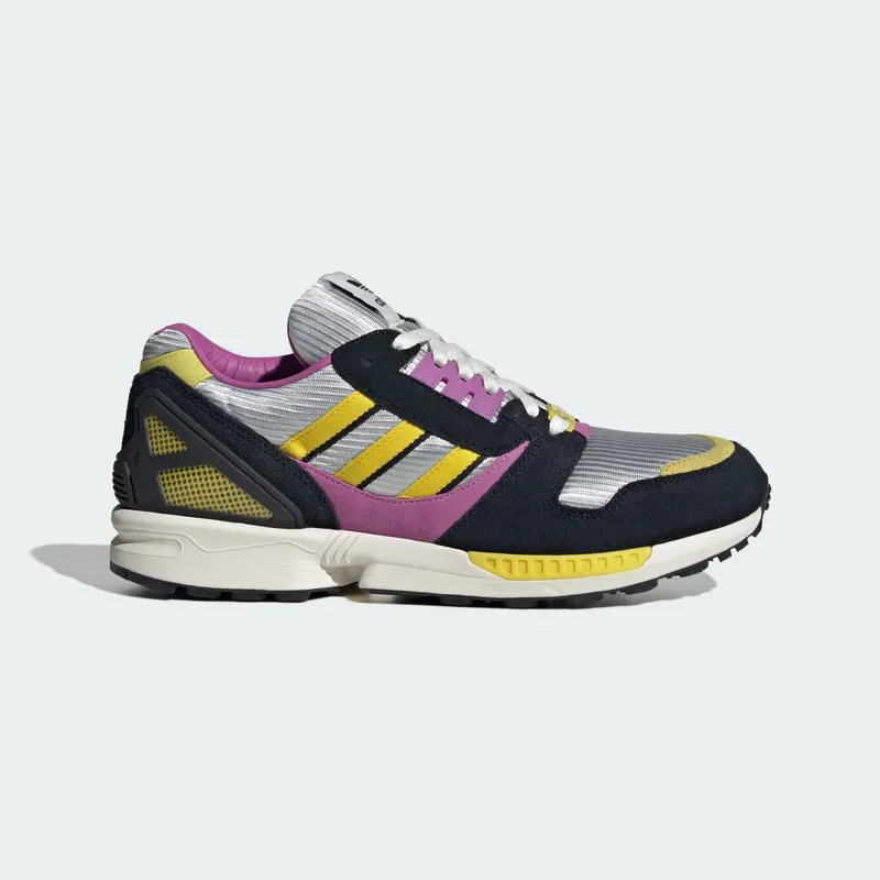Adidas ZX 8000 MIG SCHOENEN Core Black / Semi Pulse Lilac / Light Yellow “Core Black/Lilac/Light Yellow” | IH4113