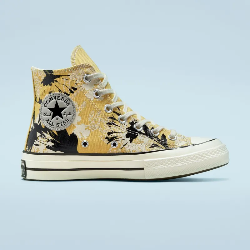 Converse Hybrid Floral Chuck 70 Saturn Gold/zwart/egret | 571581C
