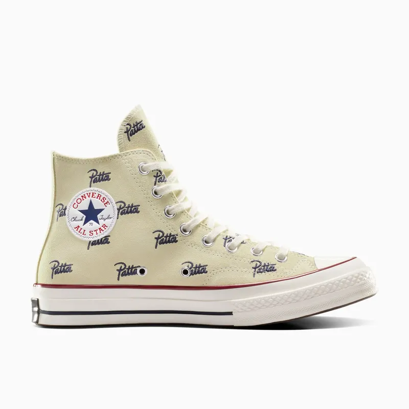 Converse Chuck 70 Hi Patta Mini Logo Pack Natural Ivory “Natural Ivory / Black” | A12831C