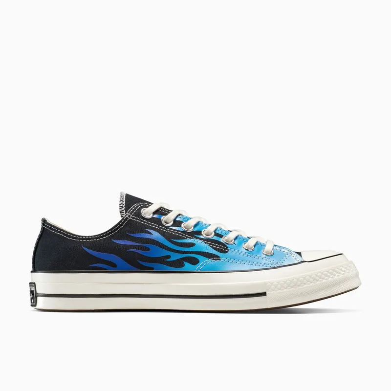 Converse Chuck 70 Low Fire Black Blue “Black / Blue / Cobalt” | A15611C