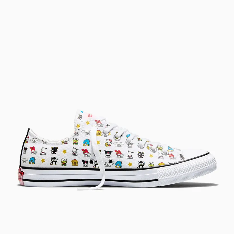 Converse Chuck Taylor All Star Ox “Hello Kitty and Friends All-Star BFFS” “White / Black” | A17700C