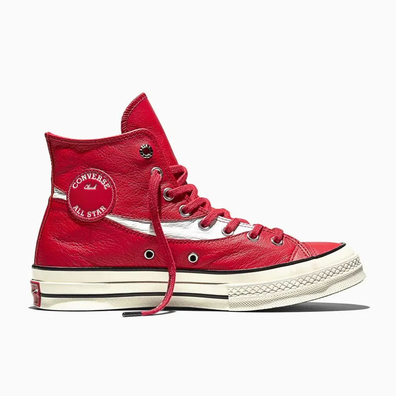 Converse Chuck 70 Hi Coca-Cola Racing Red Leather “Racing Red / Egret / Black” | A17888C