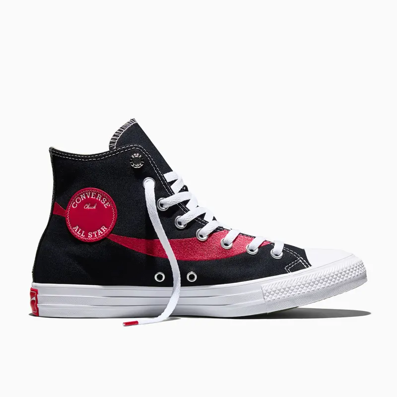 Converse Chuck Taylor All Star Hi Coca-Cola Black “Black / Racing Red” | A18435C