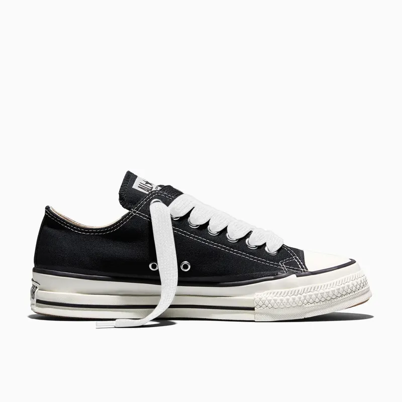 Converse Chuck Taylor All Star Throwback Low Black Vintage White “Black / Vintage White / Black” | A19080C