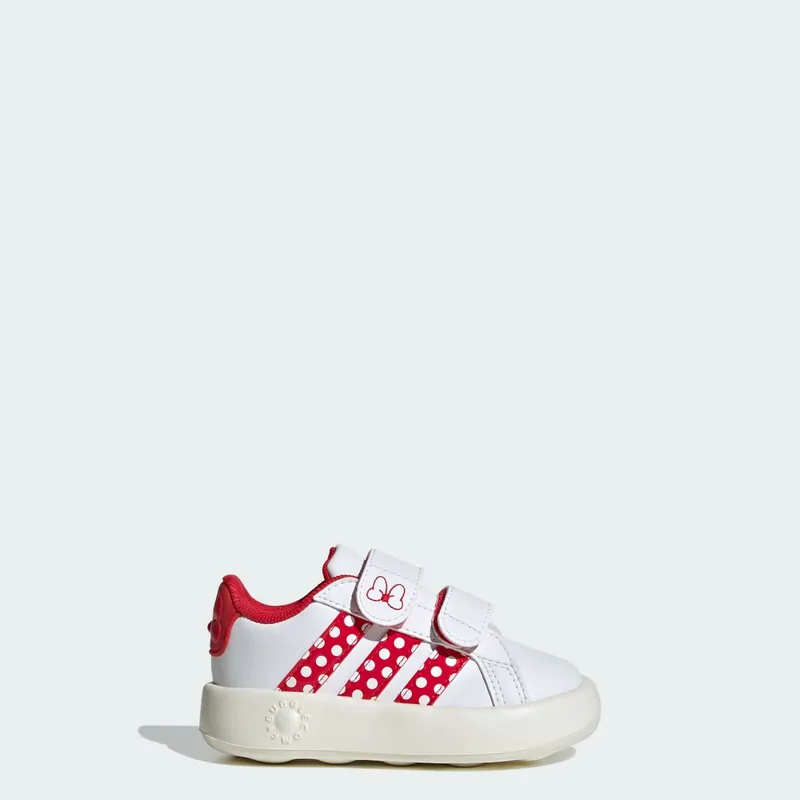 Adidas ADIDAS DISNEY MINNIE MOUSE GRAND COURT SCHOENEN PEUTERS Cloud White / Pure Ruby / Off White | KI9528