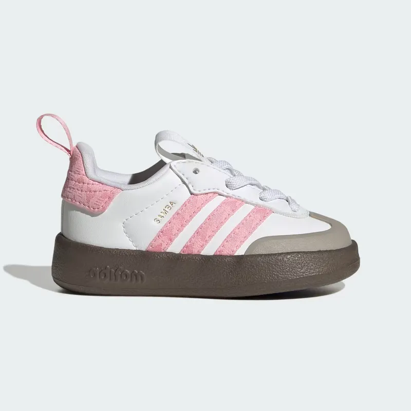 Adidas ADIFOM SAMBA 360 SCHOENEN Cloud White / Light Pink / Clear Granite | IH7043