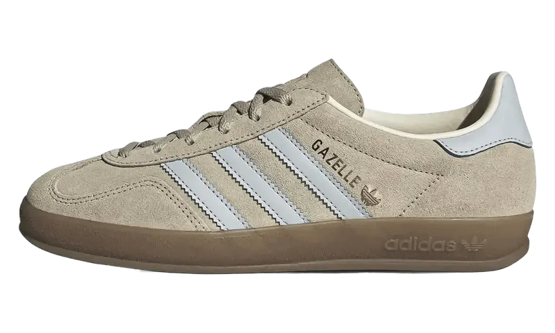 Adidas Gazelle Indoor Womens “Wonder Beige Halo Blue” | JR2432
