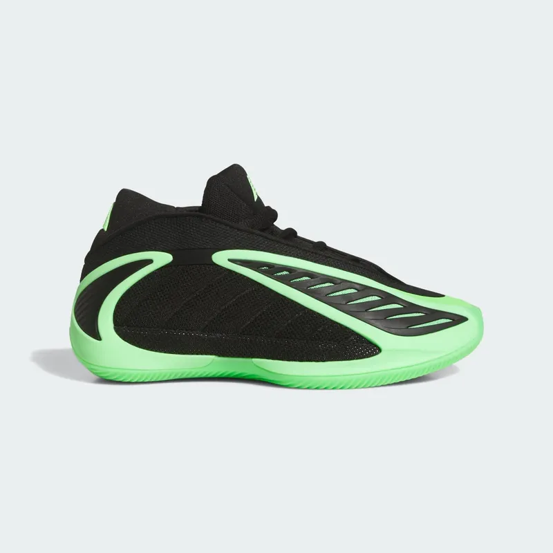 Adidas ANTHONY EDWARDS 2 J Core Black / Lime Burst / Lucid Blue | JQ2049