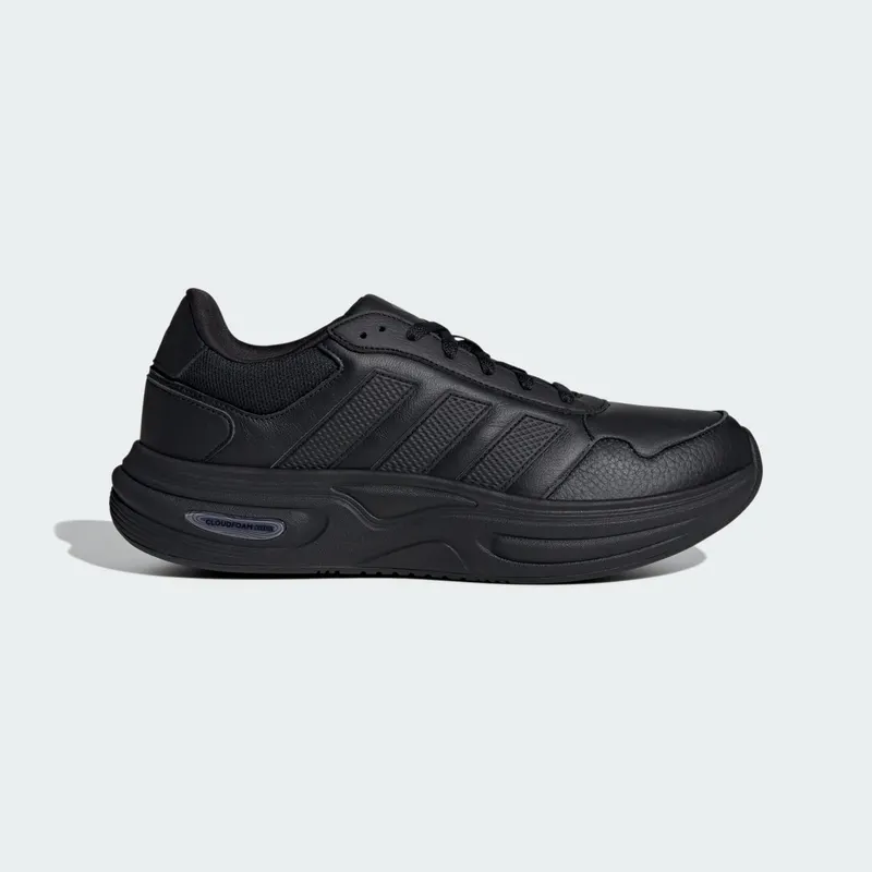 Adidas CLOUDFOAM CUXXION LEATHER SCHOENEN Core Black / Core Black / Grey Three | KJ4255