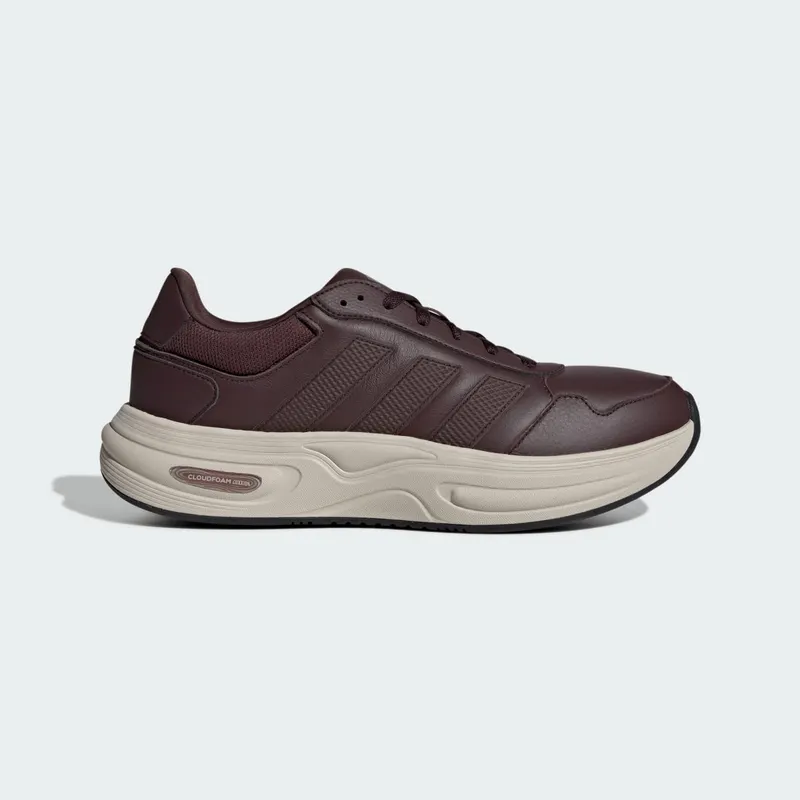 Adidas CLOUDFOAM CUXXION LEATHER SCHOENEN Shadow Brown / Shadow Brown / Alumina | KJ4257