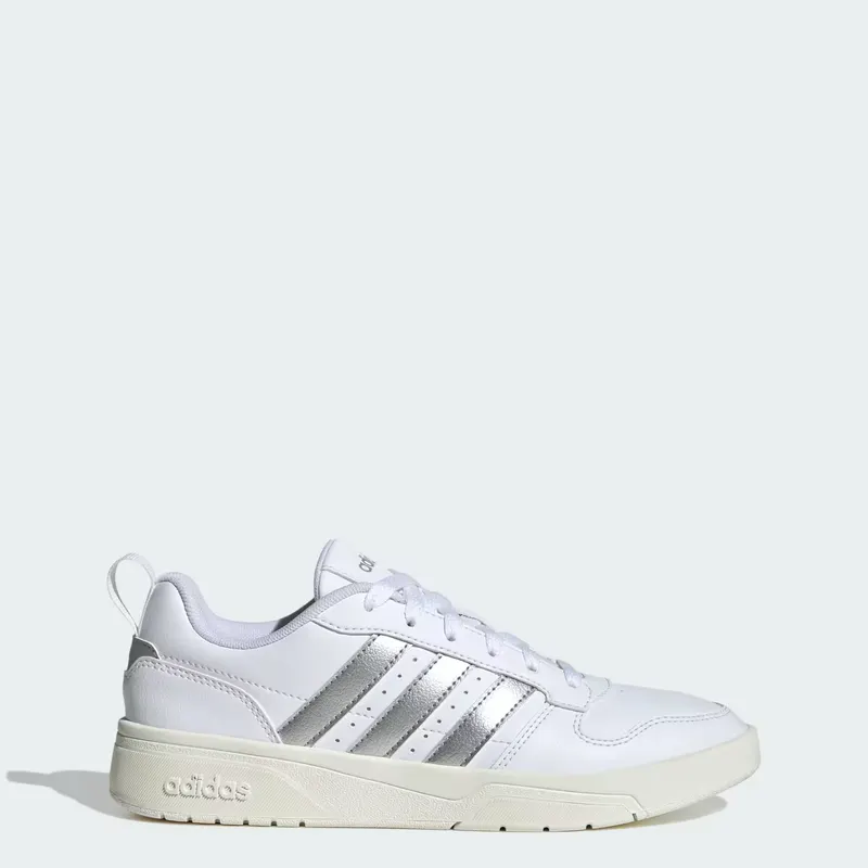 Adidas COURTWAVE SCHOENEN Cloud White / Silver Metallic / Core White | KI9966