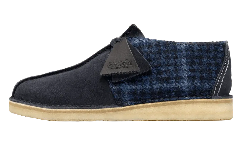 Clarks Desert Trek “Navy Tweed Combination” “Desert/Navy” | 26183779