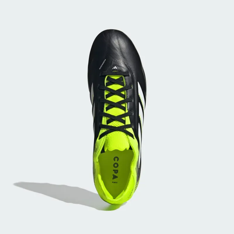 adidas Copa Pure 3 Pro FG Core Black Cloud White Lucid Lemon | JR2829