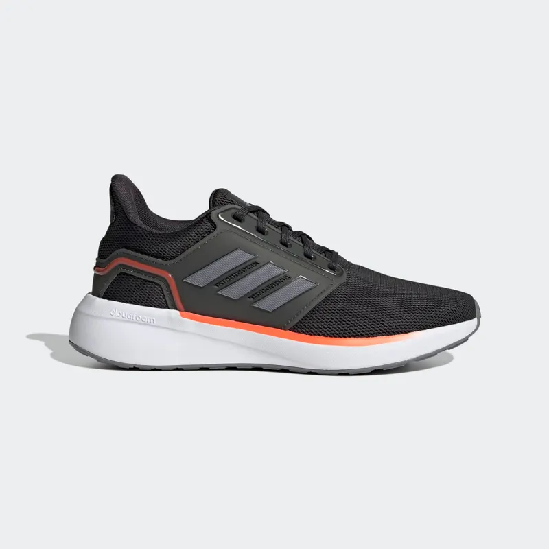 adidas EQ19 Run Carbon Grey Solar Red | H02037
