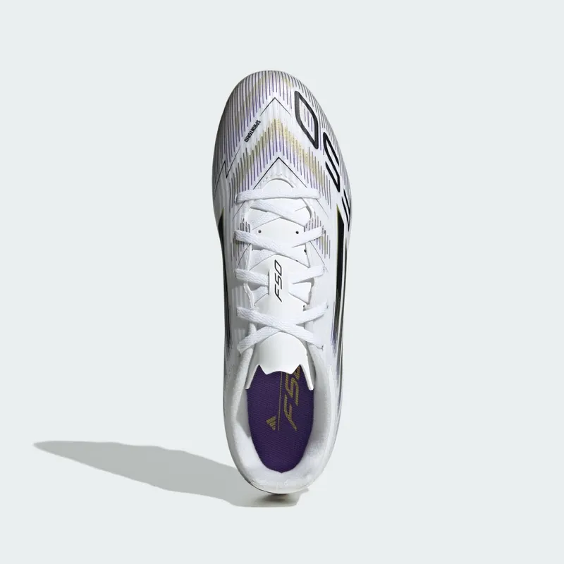 adidas F50 Club FG/MG Road to Glory Pack “Cloud White / Core Black / Gold Metallic” | JI0046