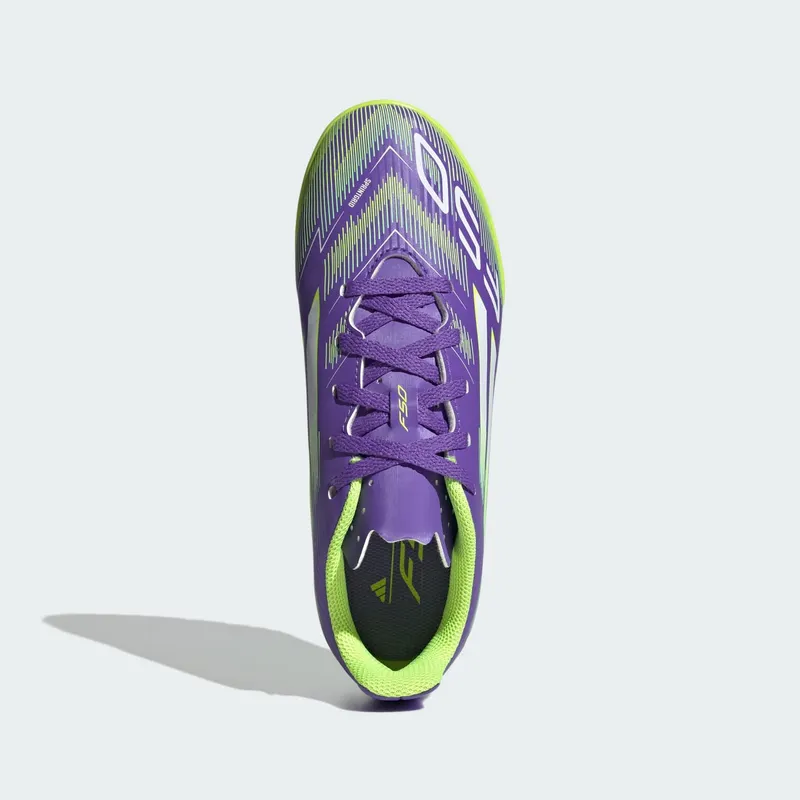 adidas F50 Club TF Purple Rush Cloud White Lucid Lemon | JI0039