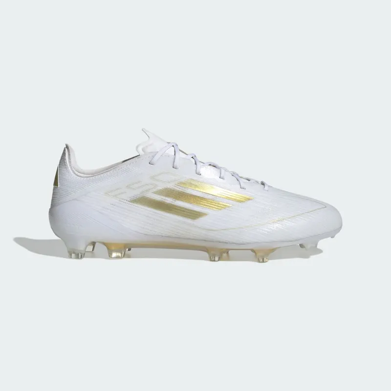 adidas F50 Elite Firm Ground Dayspark Pack “Cloud White / Gold Metallic / Cloud White” | IE3186