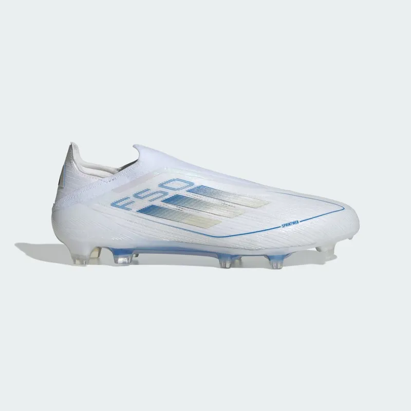 adidas F50 Elite Laceless FG Polar Victory Pack “Footwear White / Silver Metallic / Bright Royal” | IE1216
