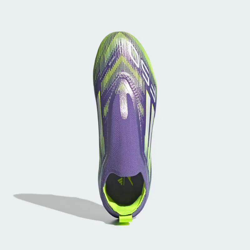 adidas F50 Elite Laceless FG Purple Rush Cloud White Lucid Lemon | JH7709