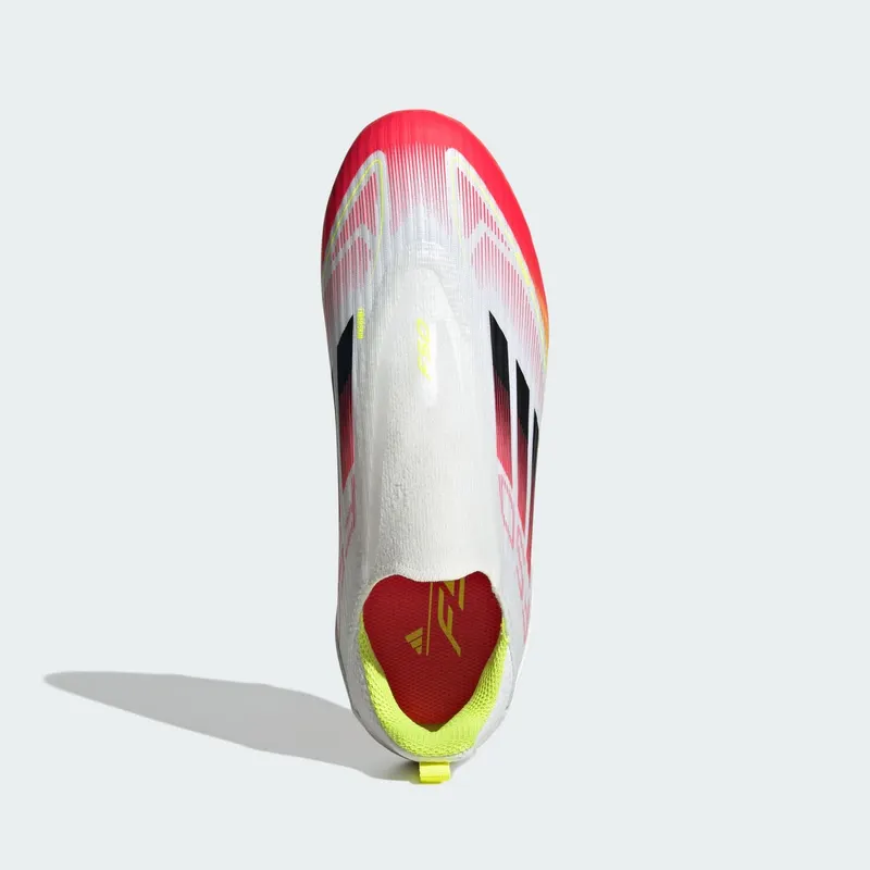 adidas F50 League Laceless FG/MG Solar Pack “Cloud White / Core Black / Solar Yellow” | IE3743