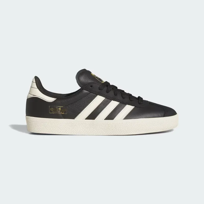 Adidas GAZELLE Core Black / Cream White / Gold Metallic | KK0262